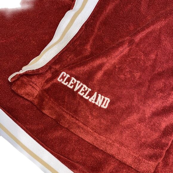 NBA Cleveland Cavaliers Throwback Retro Terry Cloth Sweatpants Size XXL 2XL - Picture 3 of 7